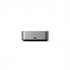 Dock com fios Satechi Triple 4K Display preto prateado 4K Ultra HD 60 Hz