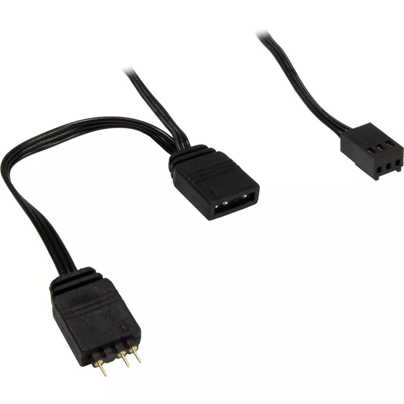 Refrigeração líquida tudo-em-um INTER-TECH LC-360 RGB — ventoinha de 12 cm, rolamento hidráulico, preto