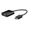Wentronic Goobay adaptador HDMI / VGA [1x ficha HDMI - 1x conector fêmea VGA, conector fêmea jack 3.5 mm] preto Goobay (68793)