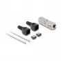 Acoplamento RJ45 DeLOCK LSA para LSA Cat.6A sem ferramentas preto