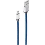 ShiverPeaks BS14-50020 - 0,9 m - USB A - Micro-USB B - USB 2.0 - 480 Mbit/s - azul