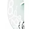 Relógio de parede NeXtime 8115 Dropped, Ø43 cm, prateado