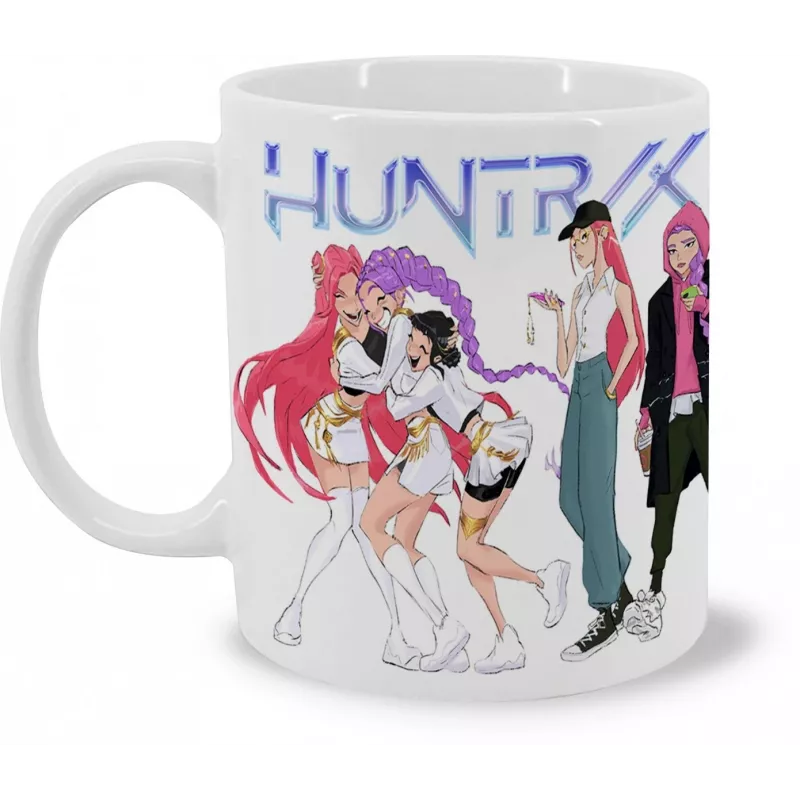 Caneca de cerâmica 325 ml K-POP Demon Hunters Huntrix