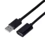 Cabo de extensão USB Unitek Y‑C418GBK 5 m USB A para USB A USB 2.0, preto