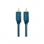 Cabo de áudio (ficha RCA/ficha RCA), 50 Ohm – 3,0 m cabo coaxial RCA para som dinâmico – cabo de áudio (ficha RCA/ficha RCA), 75 Ohm