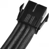 SilverStone SST-PP07-EPS8B cabo de extensão de EPS de 8 pinos para ATX/EPS de 4+4 pinos, 0,3 m, preto