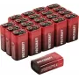 Voltcraft VC-16107985 pilha bloco 9 V alcalina de manganês 550 mAh 9 20 unid. (VC-16107985)