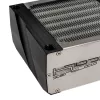 Radiador Aqua-Computer airplex radical 4/480 — alumínio/cobre/aço inoxidável, 520×140×73 mm
