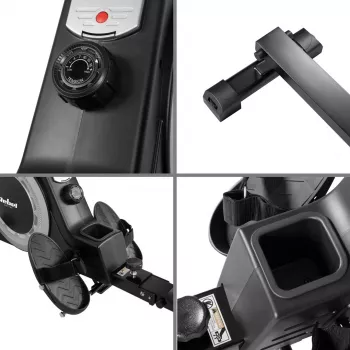 Máquina de remo Rebel RBA-1005 resistência magnética, 16 níveis, dobrável, peso máximo do utilizador 120 kg