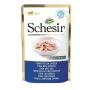 Alimento húmido para gatos Schesir Single Dish Atum com Robalo 50 g saqueta