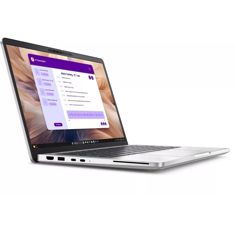 Dell Pro 13 Plus | 13,3 polegadas | Ecrã tátil | FHD+ | Intel Core Ultra 7 | 266V | 16 GB | LPDDR5x | Capacidade da unidade de estado sólido 512 GB | Intel Arc Graphics | Windows 11 Pro | 802.11be | Versão Bluetooth 5.4 | Idioma do teclado inglês | Teclado com retroiluminação | Garantia 36 meses | Garantia da bateria 12 meses