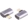 Adaptador de género de cabo ShiverPeaks BS14-05035 USB-C para USB-C cinzento