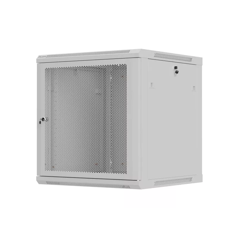 Rack de montagem na parede 19 polegadas 12U 600x600 cinzento