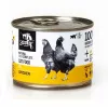 3Coty 01 comida húmida para gatos adultos com frango e corações, 180 g