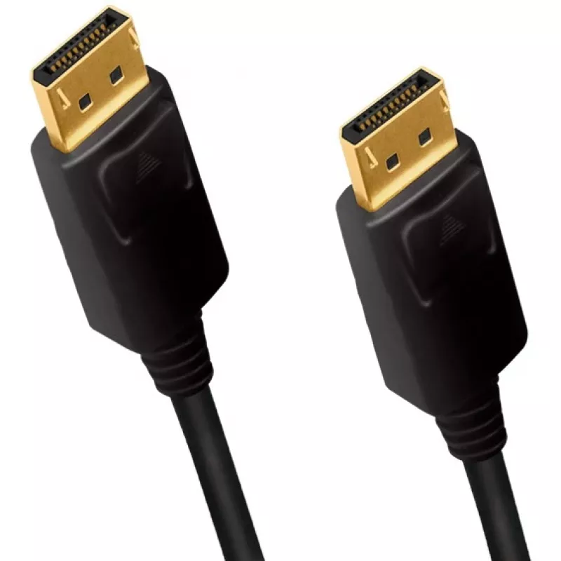 Cabo DisplayPort LogiLink CD0103 DP/M para DP/M, 4K/60Hz, CCS, preto, 5m (CD0103)