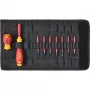 Conjunto de chaves de fendas Wiha slimVario Starter-Set 41232 (MPN 2831T901) — bits isolados e punho ergonómico