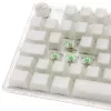 Ducky One 3 TKL Teclado Gaming USB QWERTZ Alemão branco