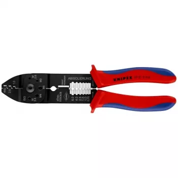 Ferramenta de cravar Knipex 97 21 215 B preto, azul, vermelho