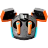 Auscultadores Canyon GTWS-2 sem fios Ear-Hook Gaming USB Type-C com dock de carregamento Laranja (CND-GTWS2O)