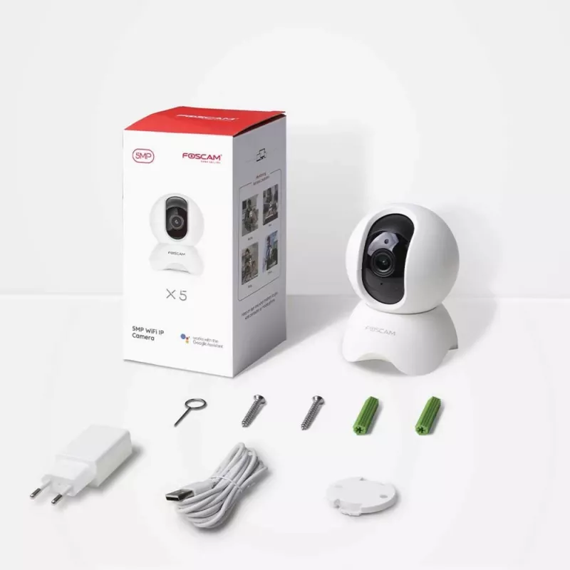 X5 - Câmara de vigilância interior IP LAN WLAN - Câmara de rede