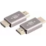 Adaptador HDMI-A ShiverPeaks 10-01055 8K metal, HDMI Full-Size para HDMI Full-Size