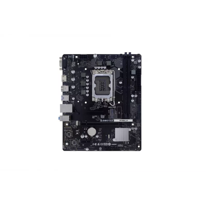 Placa-mãe Biostar H610MHC 2.0 Intel H610 LGA 1700 micro ATX