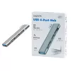 Hub LogiLink USB 3.2 Gen1 4 portas USB-A 1x USB3.0 AF 3x USB2.0 AF UA0436