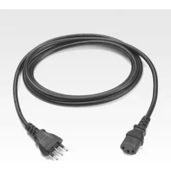 Cabo de alimentação Motorola 50-16000-671R preto 1,8 m CEI 23-16