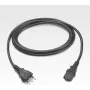 Cabo de alimentação Motorola 50-16000-671R preto 1,8 m CEI 23-16