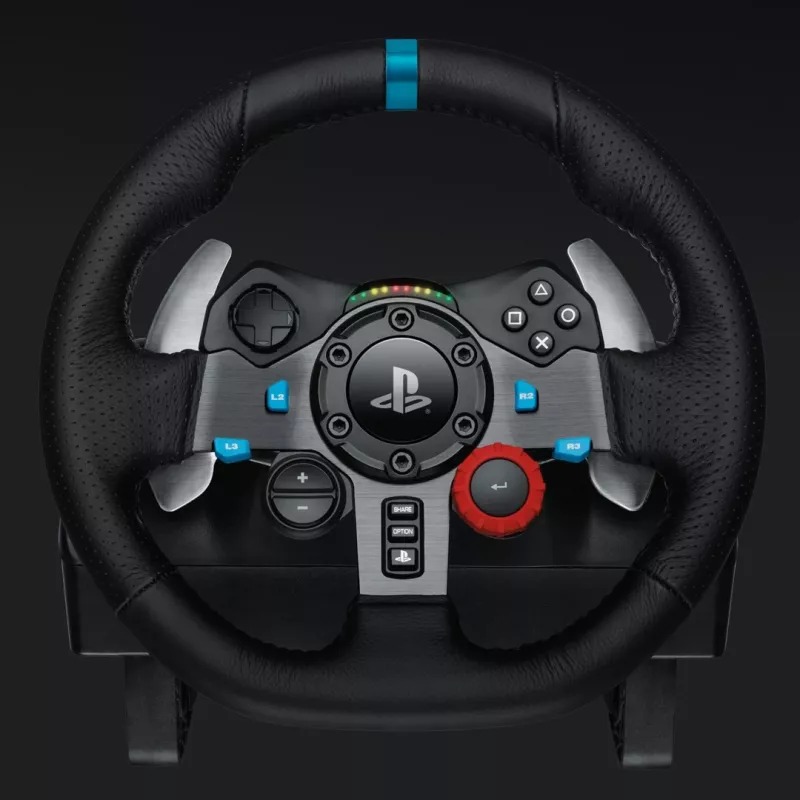 Volante Logitech G G29 + pedais PlayStation 3, PlayStation 4 analógico USB 2.0 preto