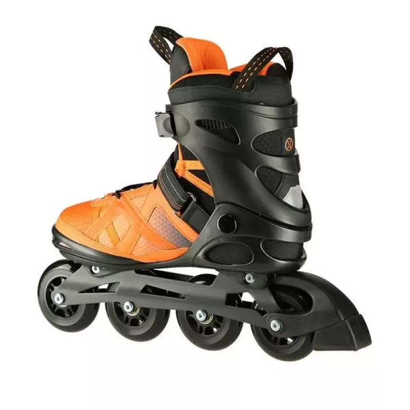 Patins em linha Nils Extreme NA14112 PRETO-LARANJA TAM. 38