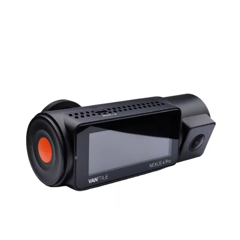 Dashcam para automóvel VANTRUE N4 PRO S 3 canais (frente + interior + traseira), 3840x2160, F/1.8, Wi‑Fi, GPS, ecrã 3,19 polegadas