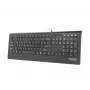 Natec Barracuda - teclado - US - preto - teclado - inglês US - preto