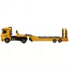 Double E escala 1/20 RC Mercedes-Benz Arocs semirreboque de plataforma montado