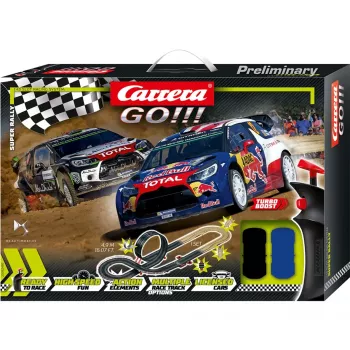 Pista de corrida GO Super Rally 4,9 m