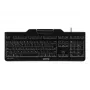 CHERRY KC 1000 SC Teclado USB QWERTZ suíço preto