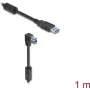 Cabo USB DeLOCK Type-A macho para Type-B macho 90° para baixo 1 m