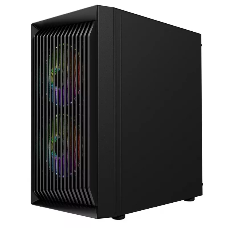 Caixa de computador Logic Concept Atos AM-ATOS-10-0000000-0002 ATX preta