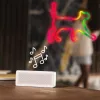 Luz de néon LED MANTA SNL60RGB fita RGB com mudança de cor, iluminação decorativa flexível