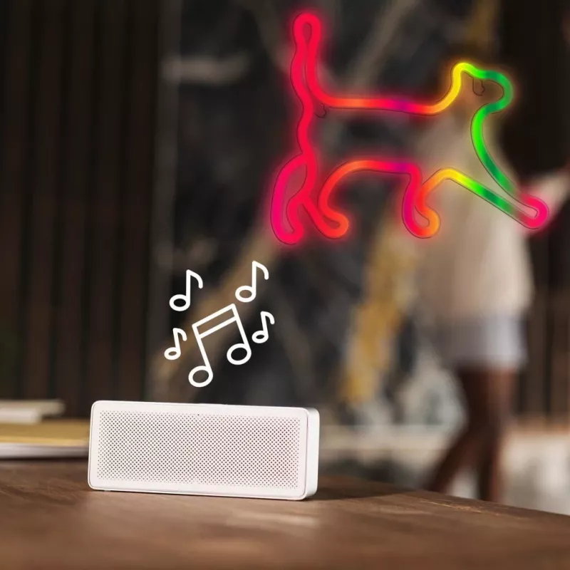 Luz de néon LED MANTA SNL60RGB fita RGB com mudança de cor, iluminação decorativa flexível