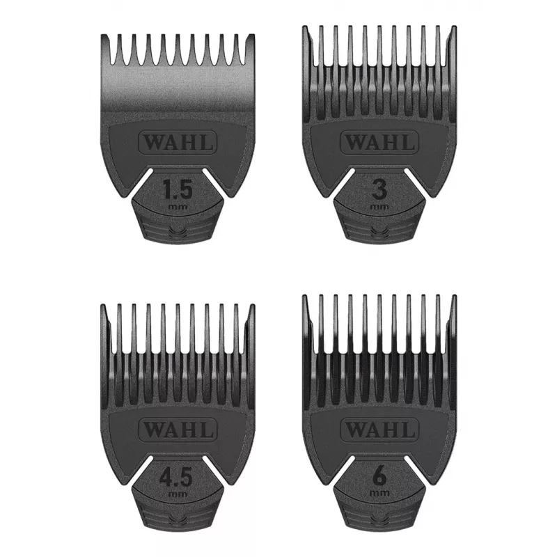 Máquina de cortar cabelo Wahl ChroMini preta sem fios, bateria NiMH, modelo 1591-0466