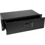 Gaveta para rack Omnitronic SN-3 3U com fechadura — gaveta de 3U para montagem em rack da Omnitronic