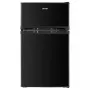 Frigorífico com congelador MPM MPM-87-CZ-15, 87 L, preto, congelador superior, portas reversíveis, prateleiras de vidro