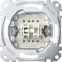 Interruptor Merten MEG3155-0000 — 1P, metálico, 250 V AC, 10 A