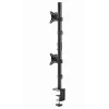 Suporte de monitor Gembird MA-D2-02, braço de monitor de secretária, capacidade máxima 9 kg