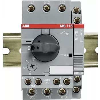Disjuntor de proteção de motor ABB regulável 690 V/AC 2,5 A MS 116-2,5 1 unid. (1SAM 250 000 R1007)