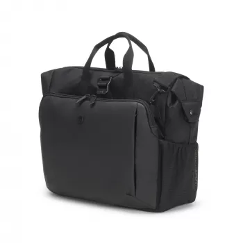 Mala DICOTA Eco Top Traveller GO 39,6 cm 15.6 preta com pega e alça de ombro