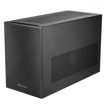 Caixa SilverStone SST-SG17B Micro-ATX / Mini-ITX - preta