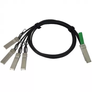 CABO DIVISOR DE COBRE PASSIVO QSFP PARA 4XSFP10G 3M