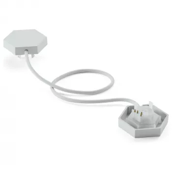 Conector de iluminação Nanoleaf Flex — branco, cabo de 0,24 m, pack de 3